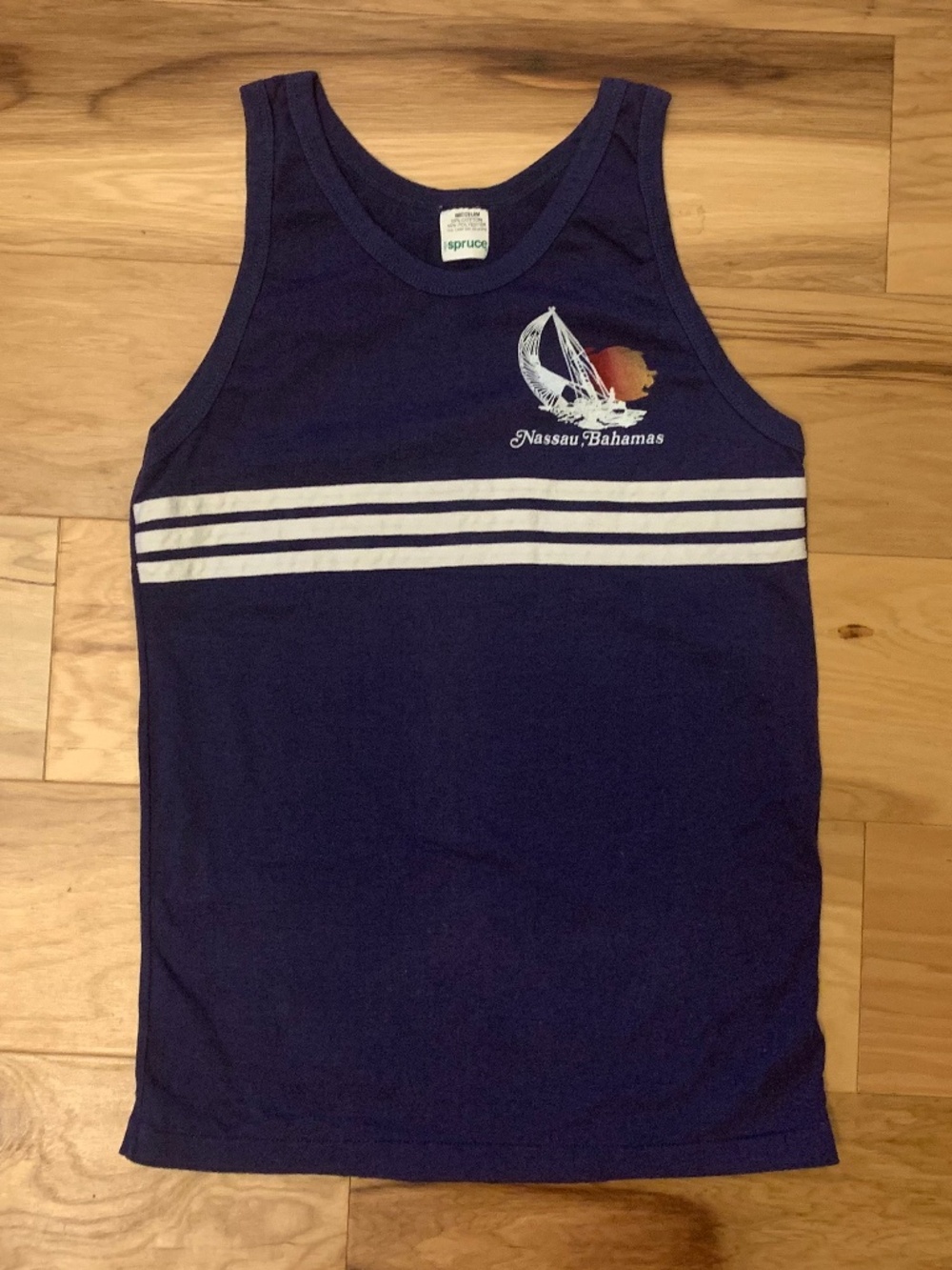 Vintage Nassau Bahamas tank top